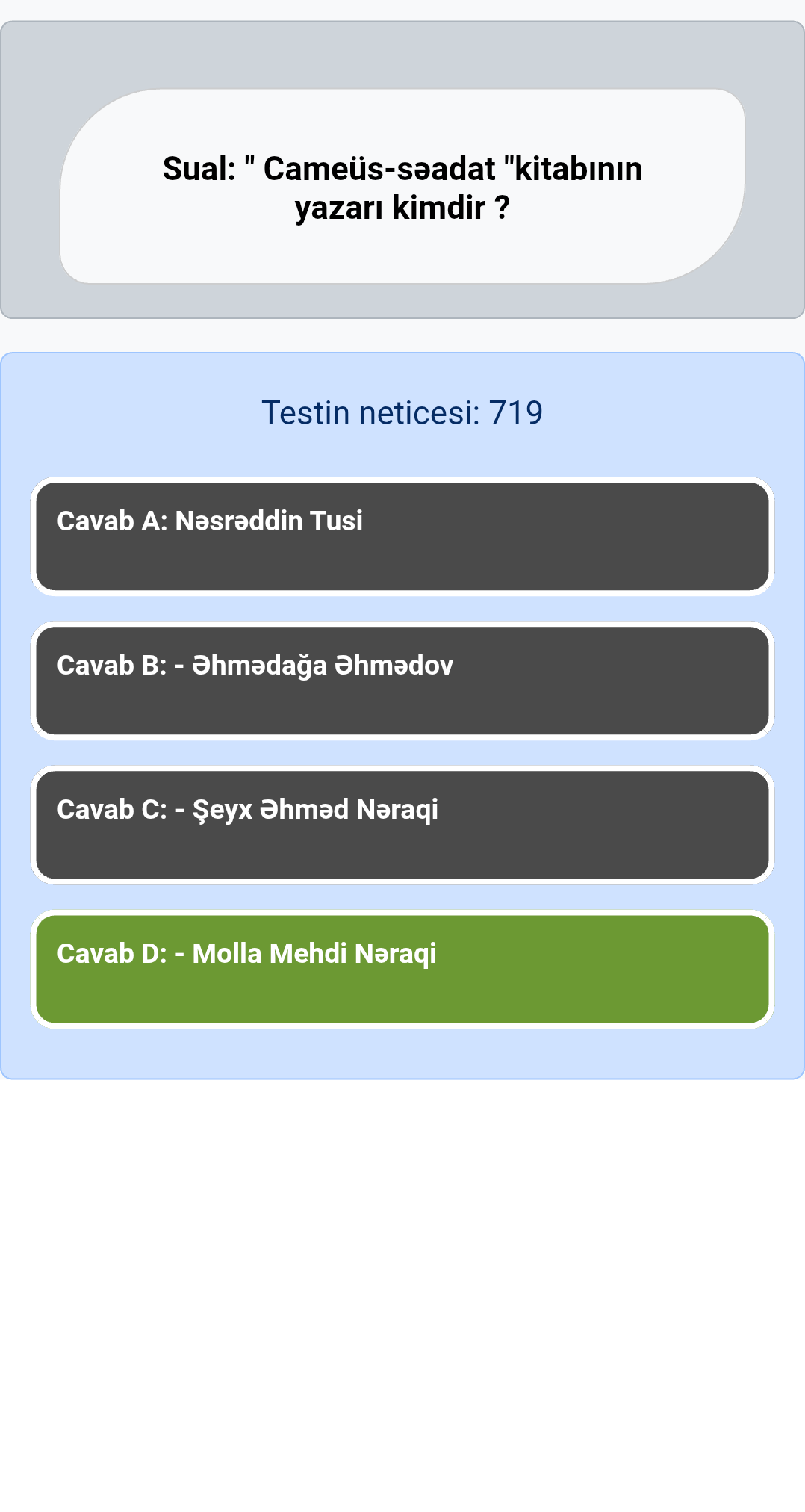 " Cameüs-səadat "kitabının yazarı kimdir ?